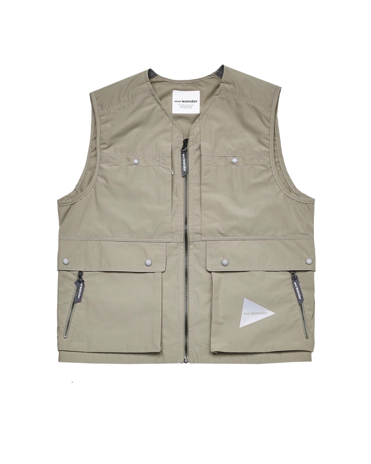 トップス and wander TOUGH ARAMID VEST DYNAMONUS and-wander-tough-aramid-vest-l